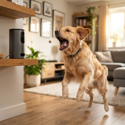 Pawly Feed — 8L Smart Automatic Pet Feeder with 1080p HD Camera, Night Vision & Two-Way Audio | For Cats & Dogs